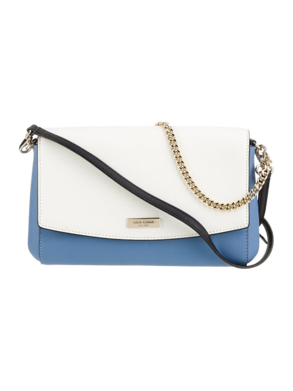 Kate Spade Laurel Way Greer Crossbody Bag Blue White